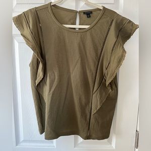 Ann Taylor Green Blouse